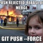 git push –force