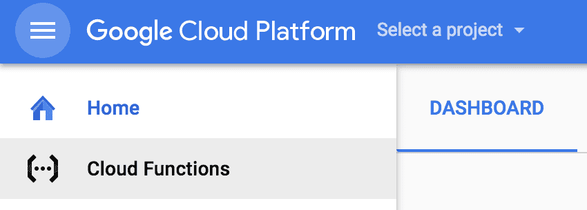 Wybór Cloud Functions